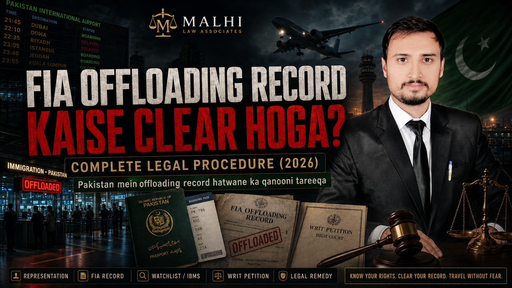 How to Clear an FIA Offloading Record in Pakistan: Complete Legal Procedure (2026)