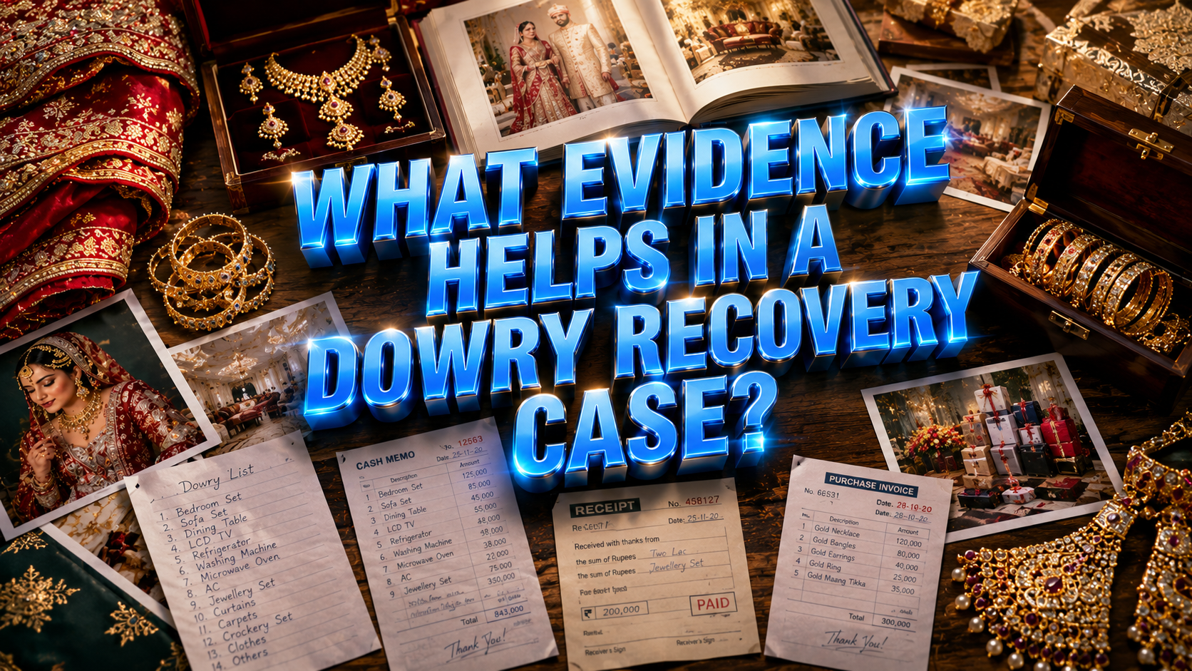 What Evidence Helps in a Dowry Recovery Case
